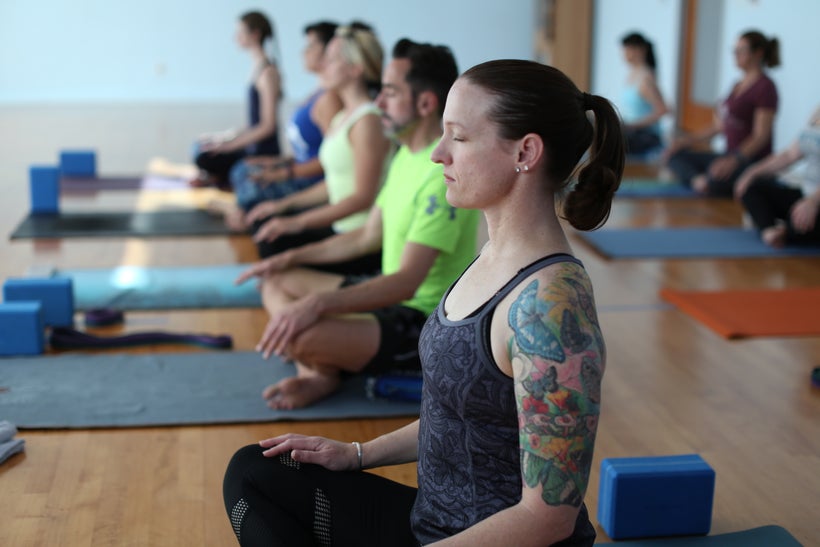 Meditation is a great method of self-care.
