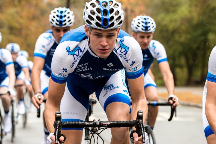 Sam Brand - Team Novo Nordisk Development rider