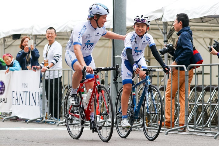 Phil Southerland with young rider