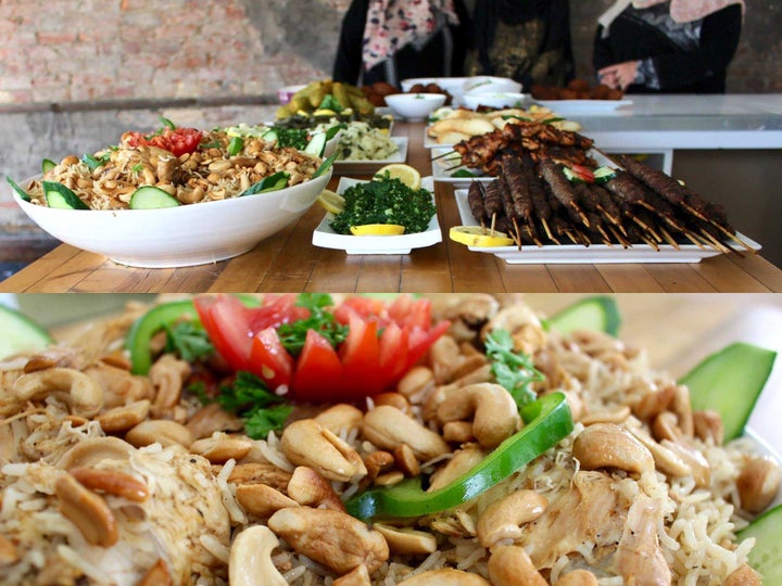 Just a few of the dishes on Karam's menu.