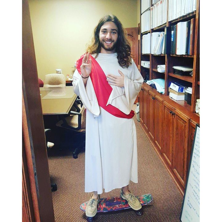 Tinder Jesus has made waves on the Internet for his Tinder profile and pun-filled direct messages. 
