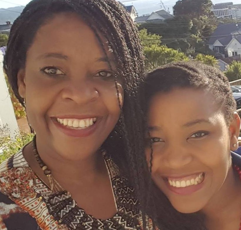 Getrude and Ziyanda Matshe, in Wellington New Zealand