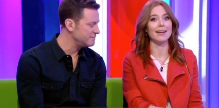 Matt Baker and Angela Scanlon