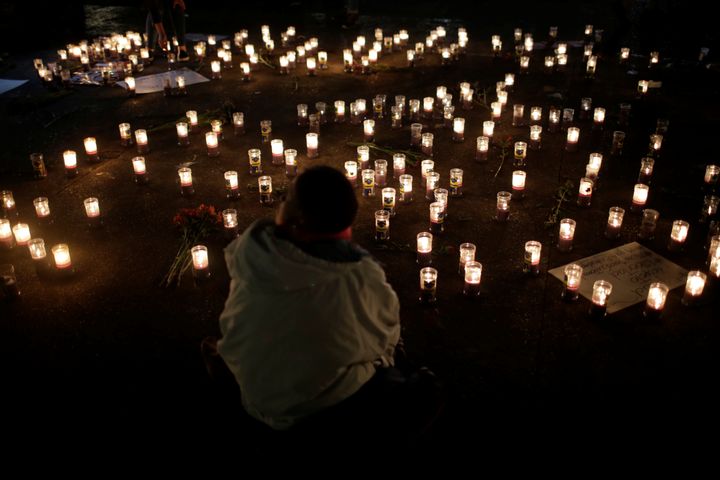 Friends and family of the fire victims held a vigil on the outskirts of Guatemala City Wednesday night.