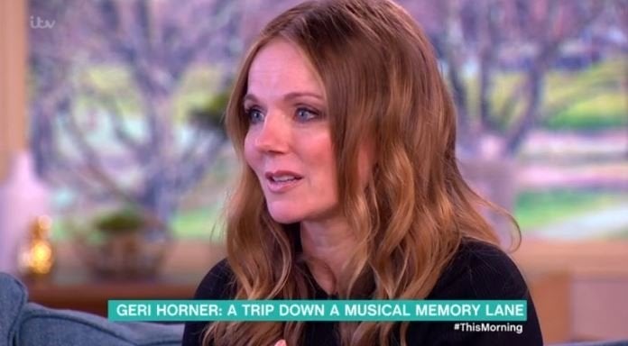 Geri Horner made a tearful appearance on 'This Morning' 