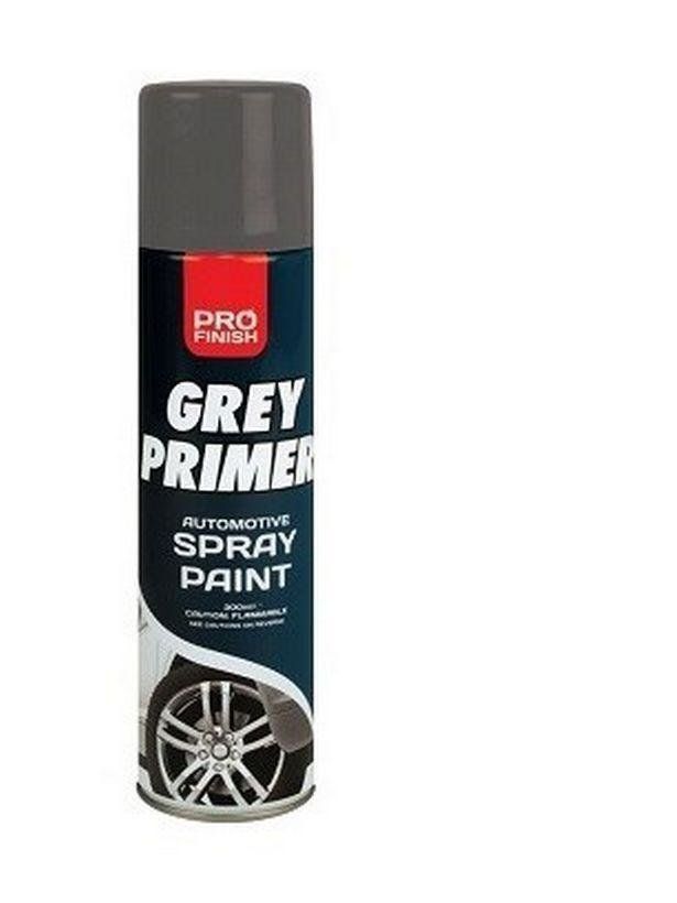 Poundworld300ml Auto Spray Grey Primer Paint