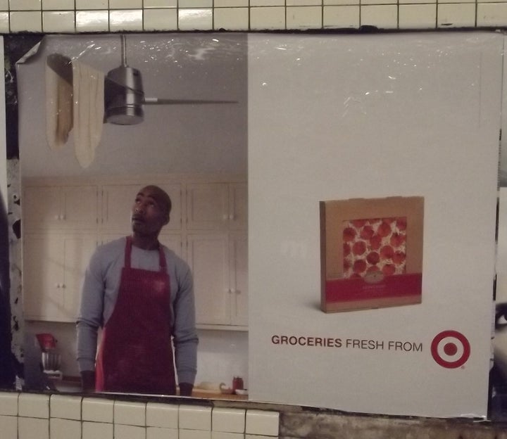 Subway ad for "fresh groceries"