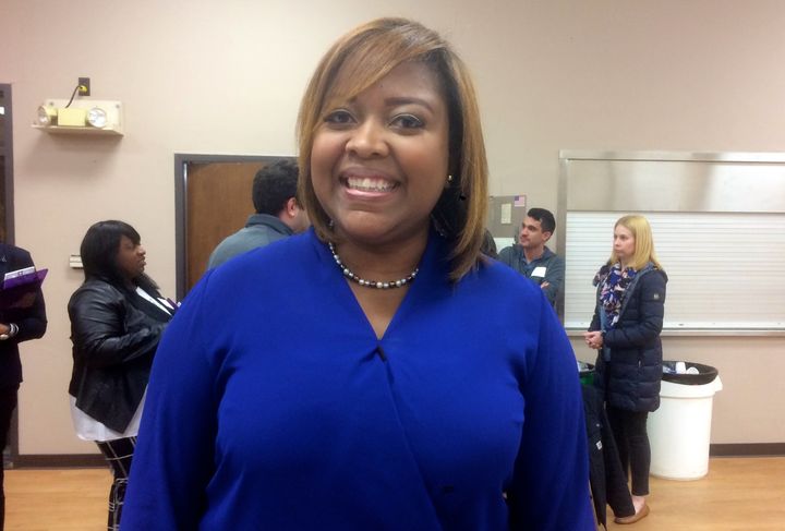 Nikita Richards, 34, says she didn't feel confident about running for office until she met "true public servants": people not motivated by fame or money, but by a desire to help their community. "They're making a difference. If they can do it, I can do it."
