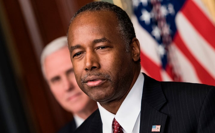 Housing and Urban Development Secretary Ben Carson