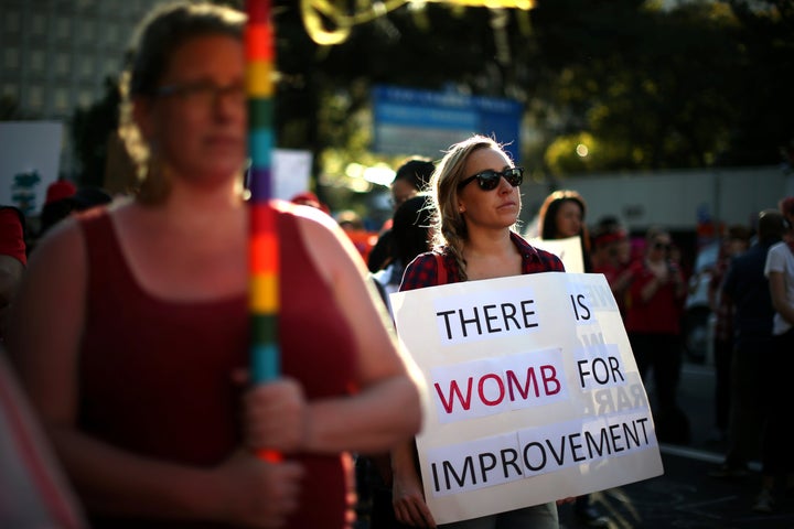 Women around the world took to the streets to demonstrate for equal rights on International Women's Day on Wednesday. 