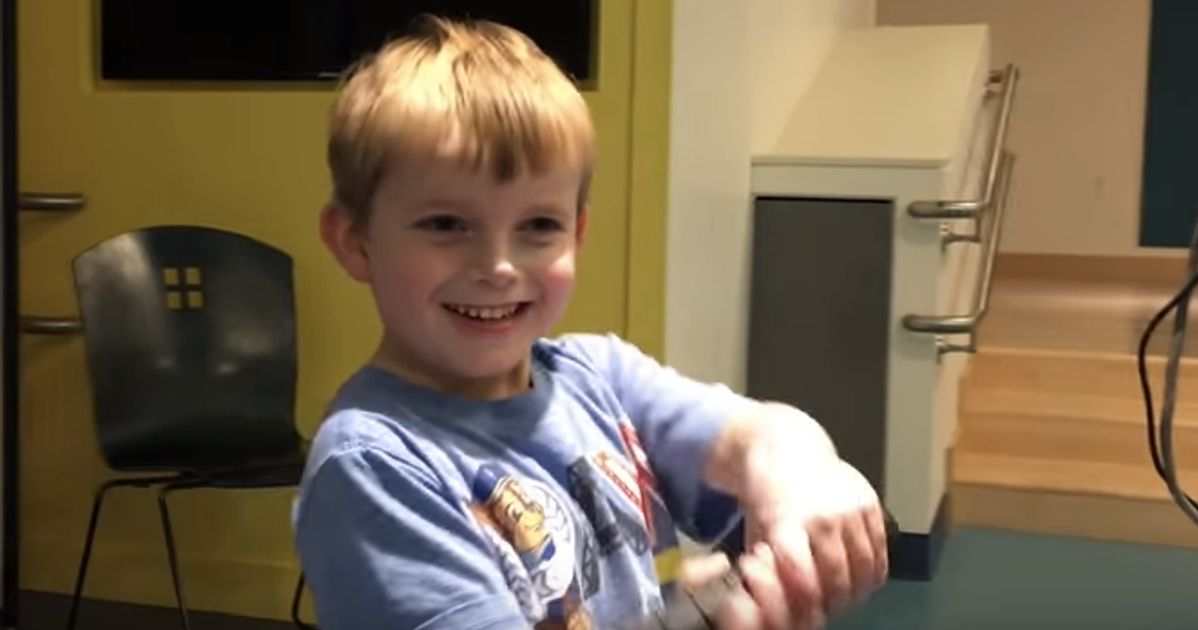 Watch 5-Year-Old Ari Find Out He's Getting A New Heart | HuffPost Life