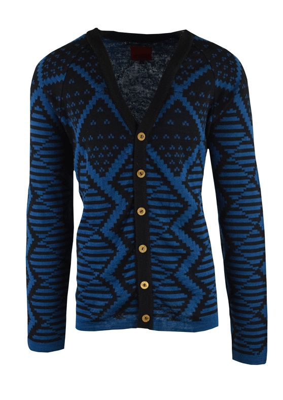 Made in South Africa: This MaXhosa by Laduma handknit sweater is available on ONYCHEK.com or $230 US. 