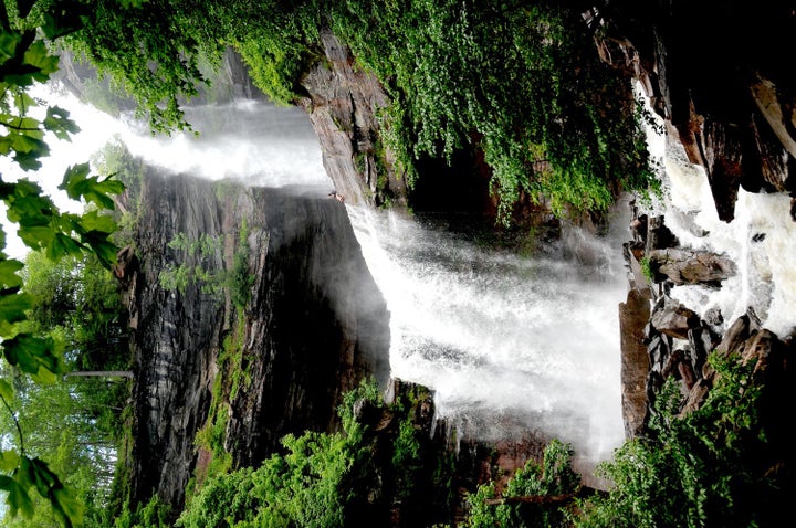 Kaaterskill Falls, which so captivated Thomas Cole. At his home at Cedar Grove, we see his creative process from original sketch to finished painting