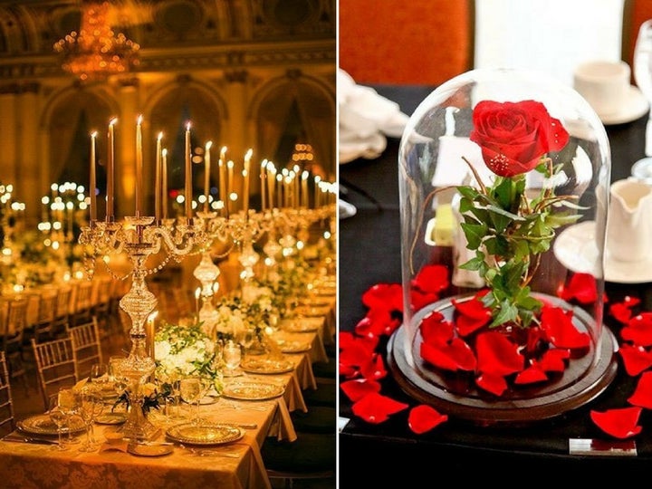 25 Enchanting Wedding Ideas Inspired By Beauty And The Beast Huffpost Life