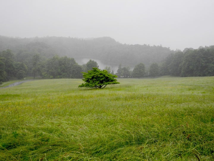 The grounds at Olana.