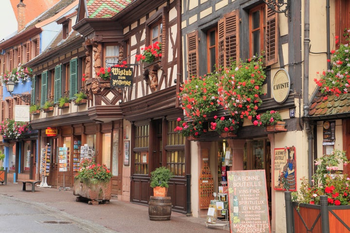 The town's <a href="http://www.lonelyplanet.com/france/riquewihr/introduction" target="_blank">fairytale feel</a> makes it a popular stop on <a href="http://www.huffingtonpost.com/entry/river-cruise_us_56902a5ae4b0a2b6fb702481">river cruises</a>.