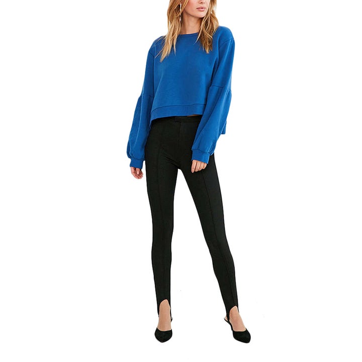 <p><a rel="nofollow" href="http://www.anrdoezrs.net/links/3550561/type/dlg/http://www.urbanoutfitters.com/urban/catalog/productdetail.jsp?id=41010539&color=001&cm_mmc=SEM-_-Google-_-PLA-_-82529881984_product_type_w_product_type_app_product_type_pants&product_id=41010539%20001%204000&adpos=1o9&creative=100432022824&device=c&matchtype=&network=g&gclid=CMSmyaaps9ICFYmEswodm8UPgA" target="_blank">Silence + Noise Stirrup Pant Legging,</a> $49</p>