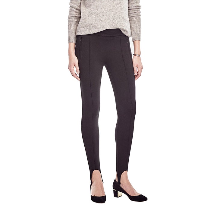 Ann Taylor Ponte Stirrup Leggings, $79