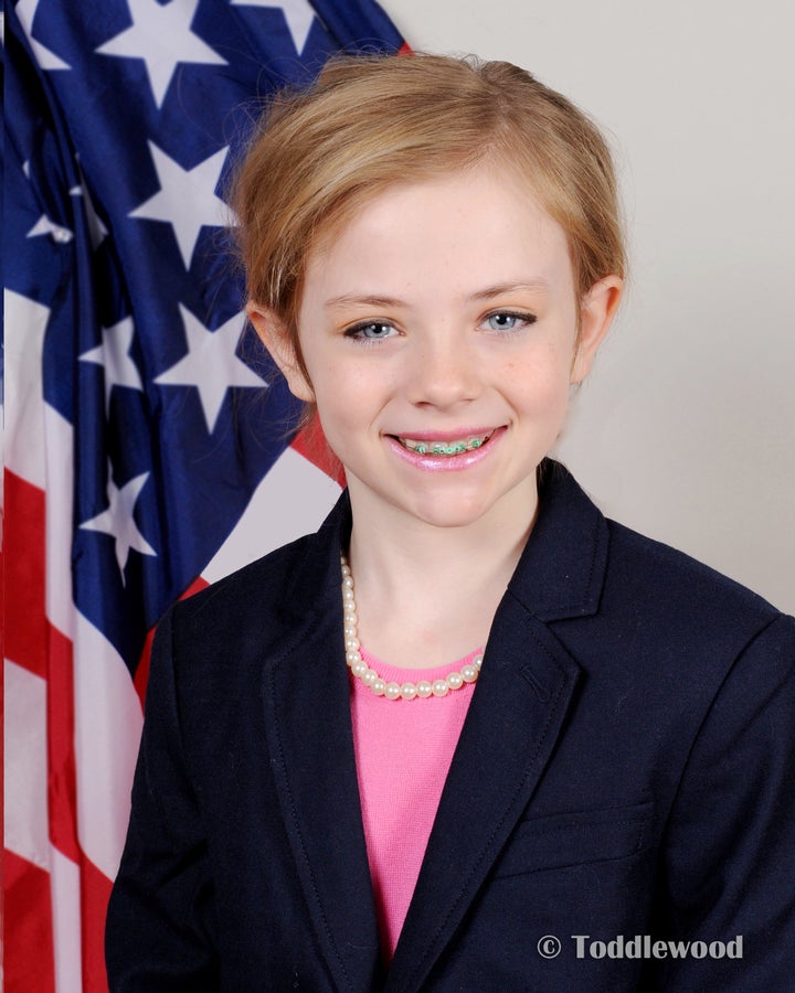 Jaymie as Hillary Clinton