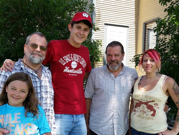 From left to right: Aidan, Joseph, Rafa, Dan and Jessie