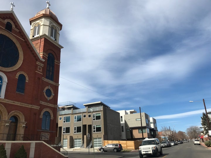 Our Lady of Mount Carmel (1904) built when the area was ‘Little Italy’ next to whatever you call them homes