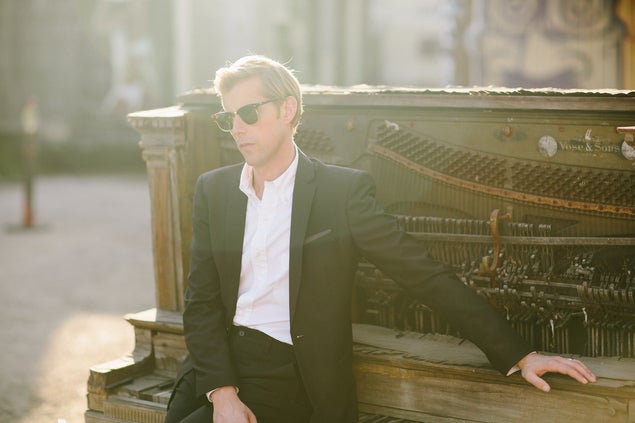 Andrew McMahon In The Wilderness With Most Of His Piano