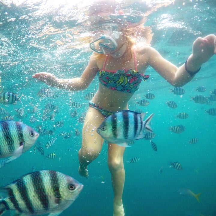 Snorkeling in Coron, Philippines