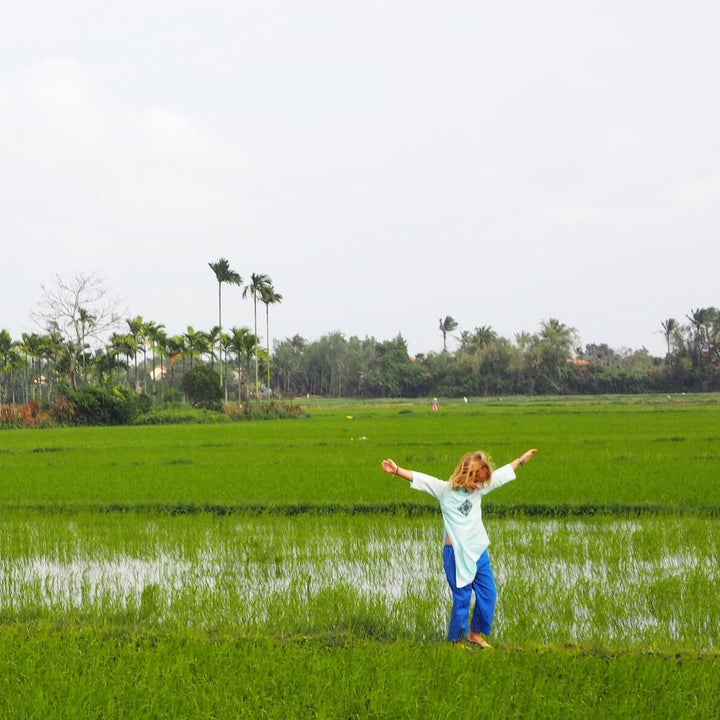 <p>Rice paddy walks in Hoi An, Vietnam</p>