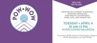 Original logo and name for Pittsburgh based women’s networking event organized by Whirl Magazine.