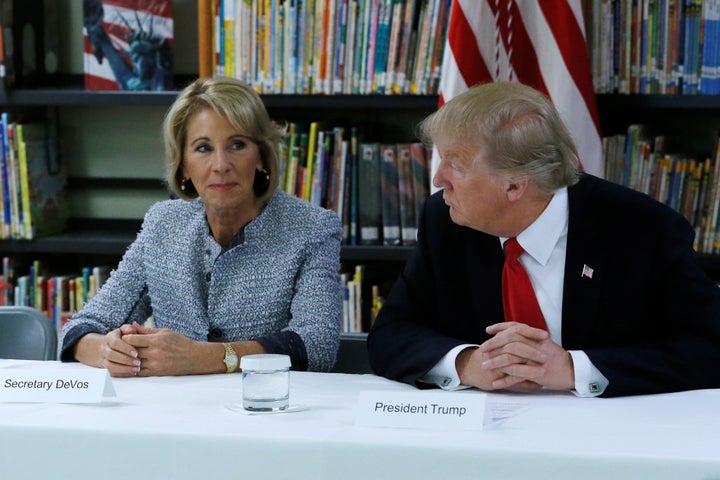 Democratic senators are asking Betsy DeVos to step up for the protection of all students.