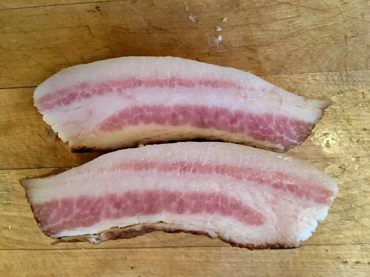 Likewise, smoky bacon