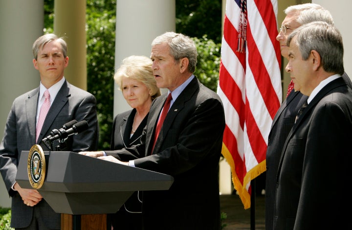 President George W. Bush directed the U.S. Environmental Protection Agency to act on greenhouse gas emissions from cars and t