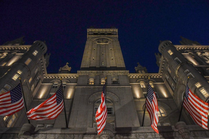 Trump International Hotel property, formerly the Old Post Office Pavilion, in Washington, D.C., is leased from the General Services Administration.