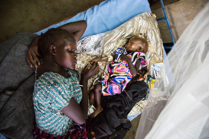 At least 100,000 people in South Sudan are facing death, and 1 million more teeter on the brink of starvation.