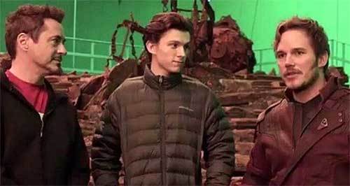 <p>The internet temporary lost its mind last month when Instagram images emerged of Robert Downey Jr., Tom Holland & Chris Pratt together on the set of “Avengers: Infinity Wars.”</p>