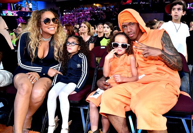 Nick Cannon And Mariah Carey Brought Little Doppelgangers To Kids Choice Awards Huffpost Uk