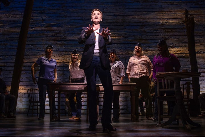 <p>Jenn Colella in <em>Come From Away</em></p>