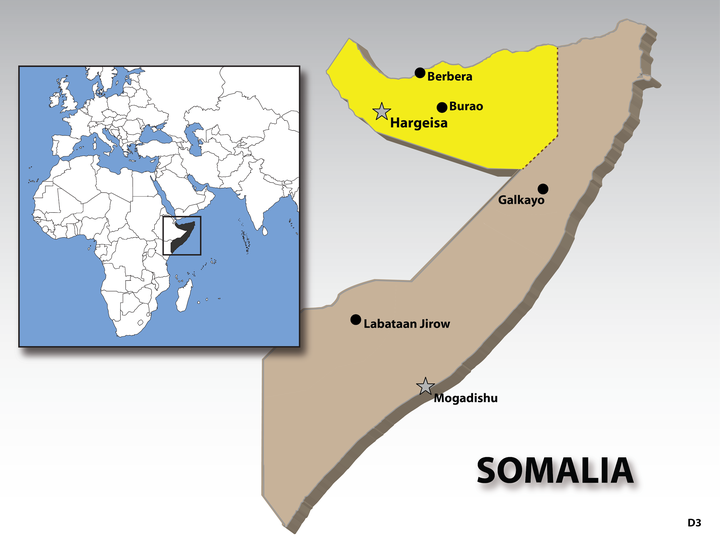 Labataan Jirow is far from Somaliland
