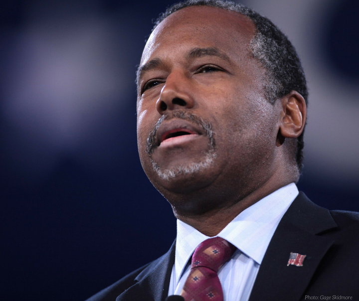 <p>HUD Secretary Ben Carson </p>