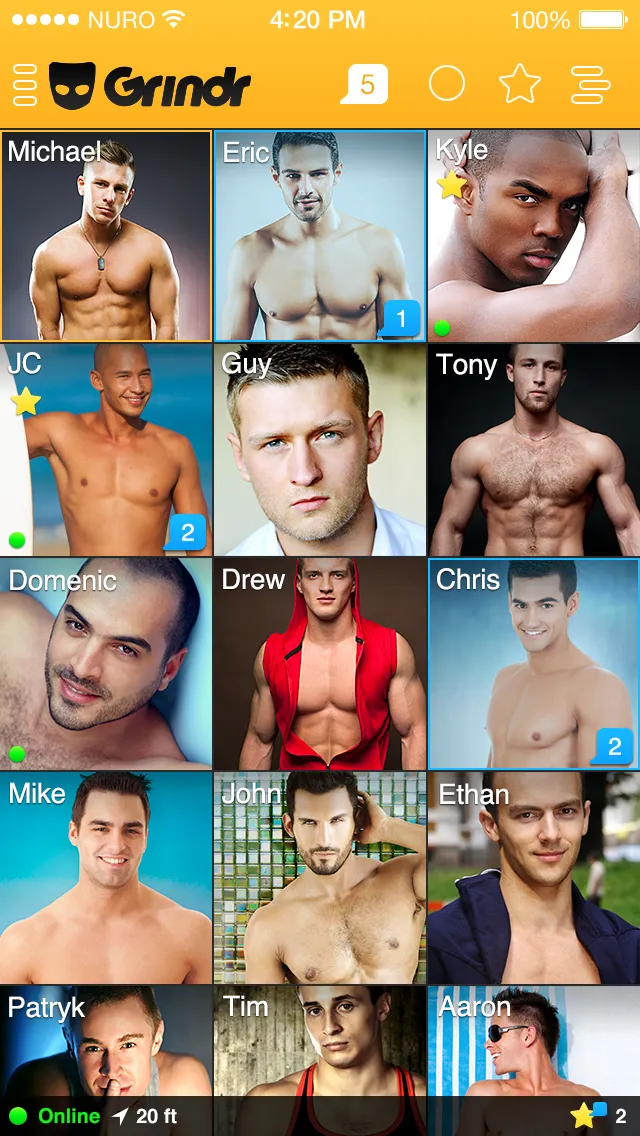 Why do men search for gym buddies on Grindr? An investigation