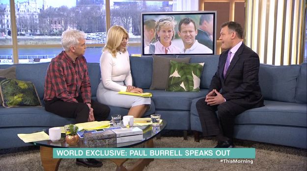 Paul Burrell appeared on 'This Morning' on Monday
