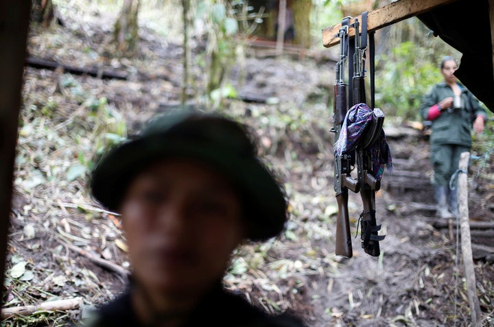 The FARC, now undergoing the tricky process of disarmament, was still armed and active just a few months ago.