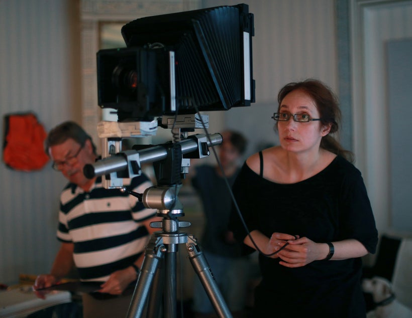 Nathalia Edenmont behind the camera