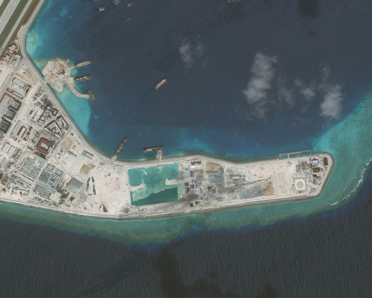 The Chinese foreign minister said progress had been made on the South China Sea dispute.