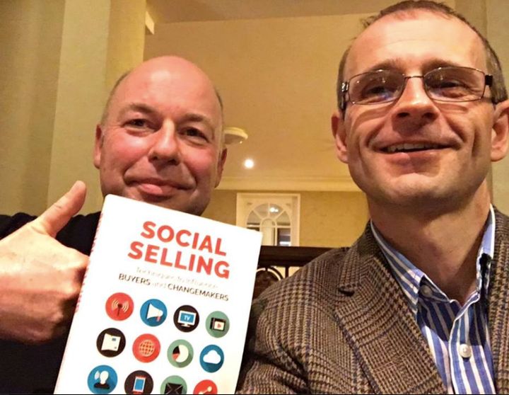 <p>Tim’s book - Social Selling</p>