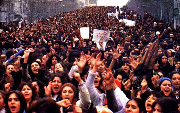 The original Women’s March? In March of 1979, women took to the streets of Tehran to protest the incoming regime of Ayatollah Khomeini.