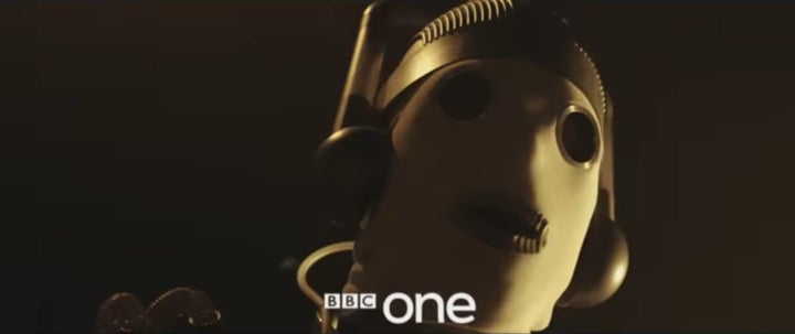 <strong>An old-school Cyberman pops up in the trailer</strong>