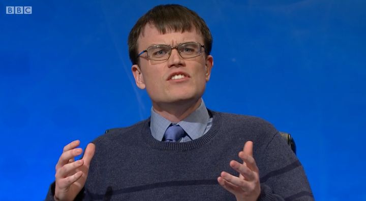 Eric Monkman impressed host Jeremy Paxman with an incredibly theatrical response on last night's show 