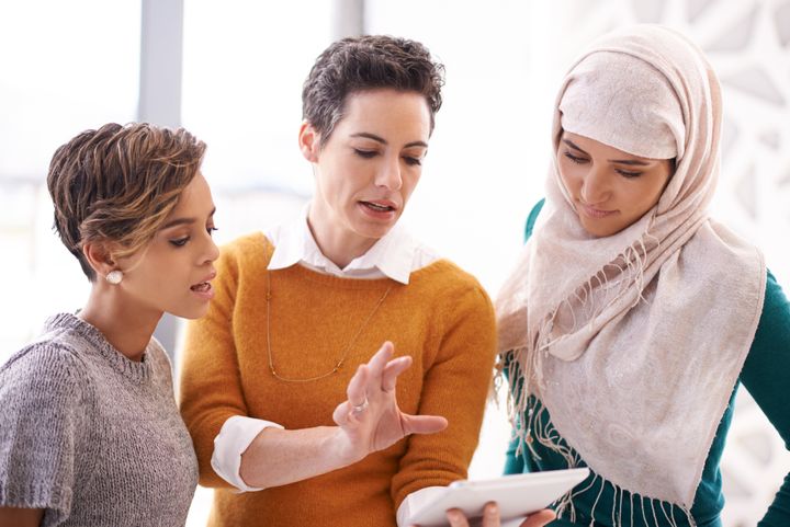 The European Court of Justice has ruled that employers can ban workers from wearing visible religious symbols at work, including headscarves (stock image)