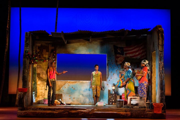 A scene from <strong><em>Eclipsed</em></strong>